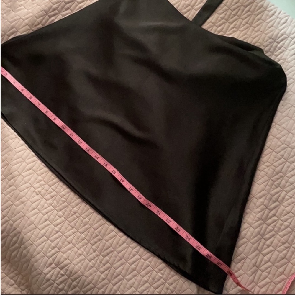 bcbgmaxazria black mini dress over the neck tie - Picture 11 of 11